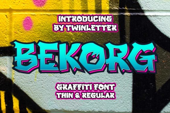 Bekorg: A Bold Font for Business Branding