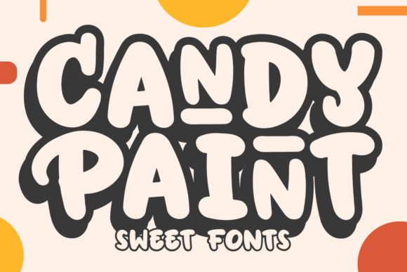 Candy Paint Font for Web Design