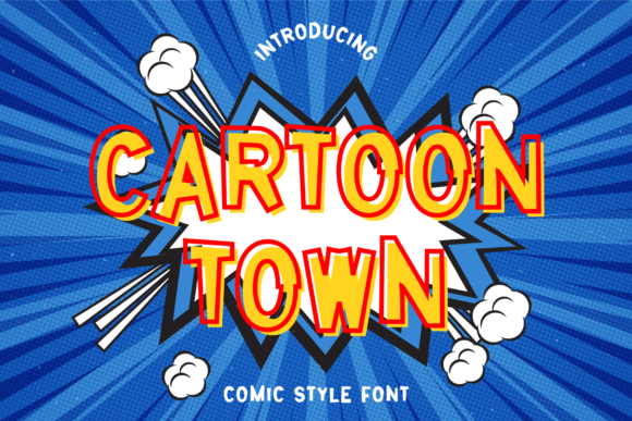 Cartoon Town Font: A Joyful Typeface for Creative Projects