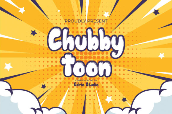 Chubby Toon: A Playful Display Font for Digital Branding