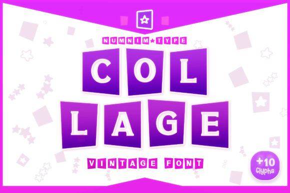 Collage Font: A Friendly, Flexible Display Typeface for Small Businesses