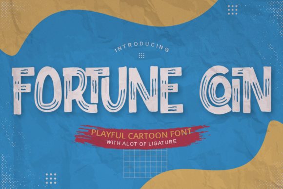 Fortune Coin Font for Web Design