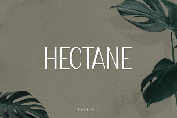 Hectane: A Clean, Modern Display Font for Makers