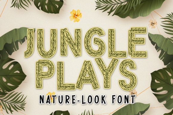 Jungle Play: A Display Font That Anchors Editorial Mood