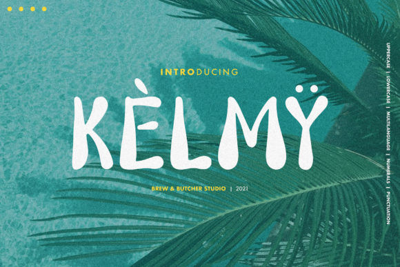 Kelmy: A Modern Display Font for Web Design