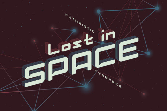 Lost in Space Font for Web Design