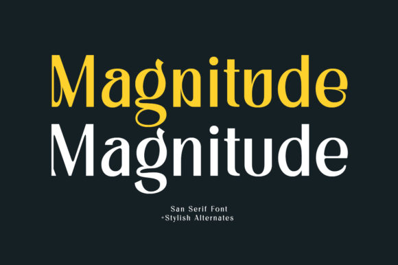 Magnitude: A Display Font That Makes Your Brand Stand Out