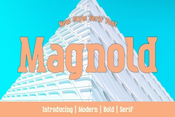 Magnold: A Bold Font for Business