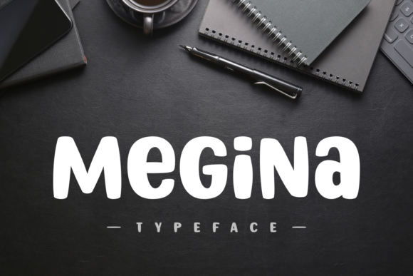 Megina: A Bold Display Font That Anchors Brand Identity