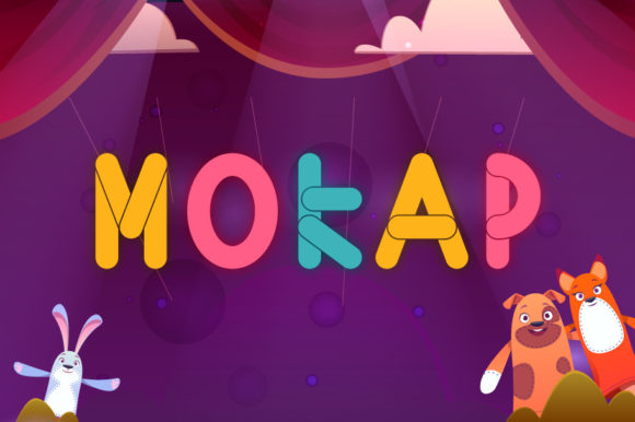 Mokap: A Playful Font for Web Design
