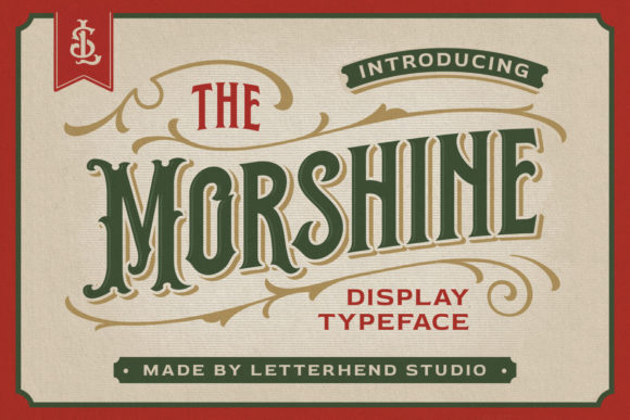 Morshine: A Bold Display Font for Creative Makers