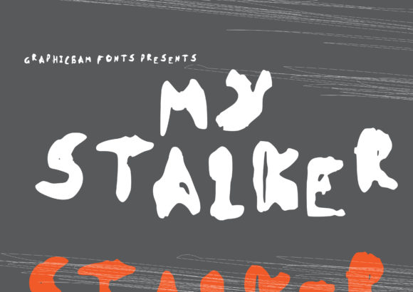 My Stalker: A Dramatic Display Font for Bold Digital Identity