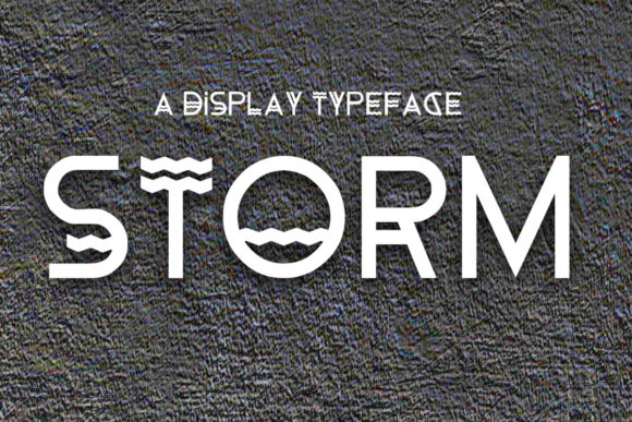 Storm: A Bold Font for Business
