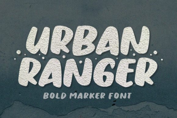 Urban Ranger: A Bold, Grounded Display Font