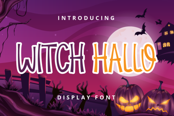 Witch Hallo: A Halloween Font for Business